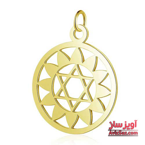 گردنبند ستاره داوود کد 101388