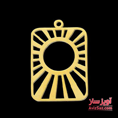 گردنبند خورشید کد 101439