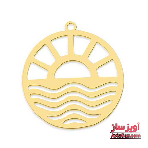 گردنبند خورشید کد 101446