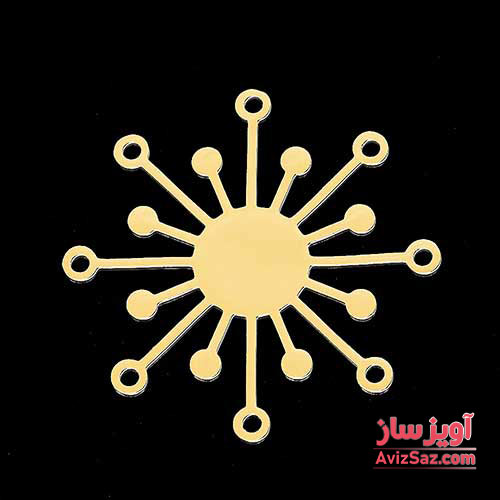 گردنبند خورشید کد 101447