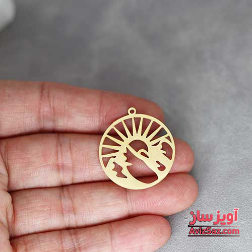 گردنبند خورشید کد 101452