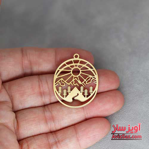 گردنبند خورشید و طبیعت کد 101470