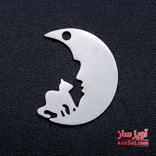 گردنبند ماه و گربه کد 101485