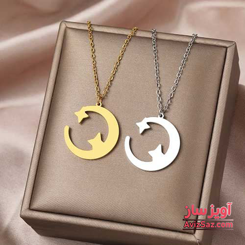 گردنبند ماه و ستاره کد 101490