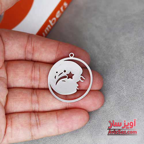 گردنبند ماه و ستاره کد 101520