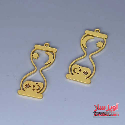 گردنبند نماد زمان و ماه کد 101527
