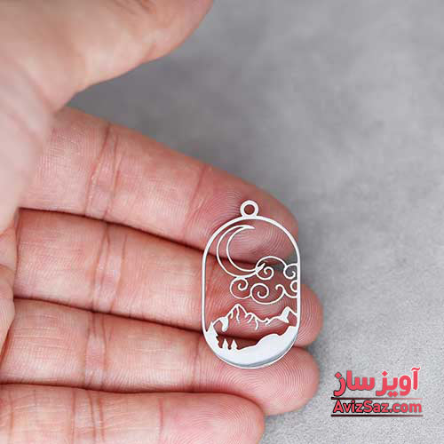 گردنبند ماه و طبیعت کد 101532