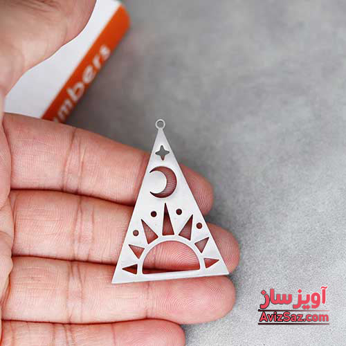 گردنبند ماه و خورشید کد 101547