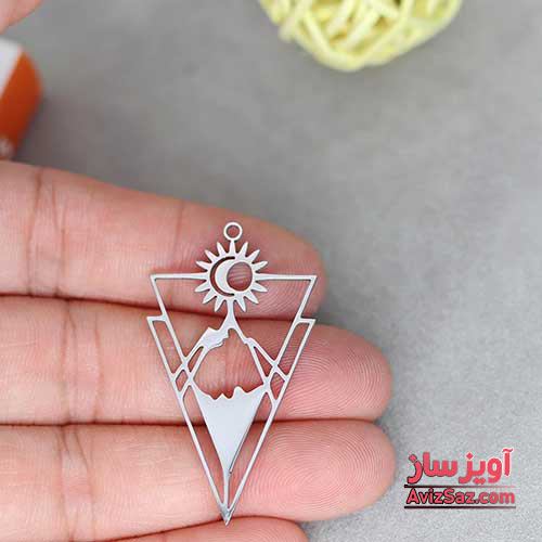 گردنبند ماه و خورشید کد 101549