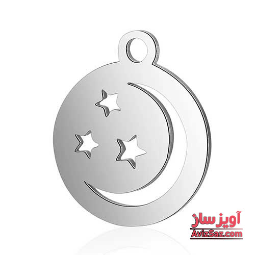 گردنبند ماه و ستاره کد 101560