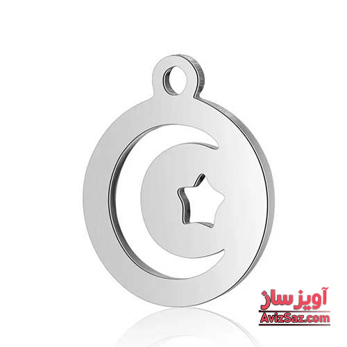 گردنبند ماه و ستاره کد 101561
