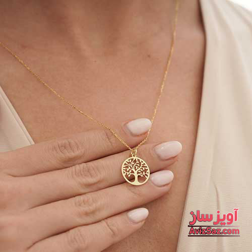 گردنبند درخت زندگی کد 101639