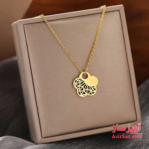 گردنبند گل کد 101677