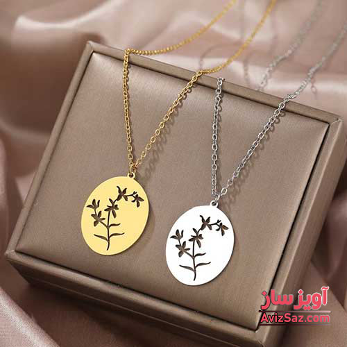 گردنبند گل کد 101684