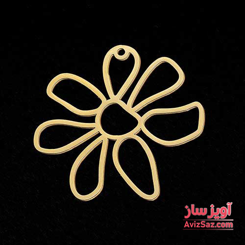 گردنبند گل کد 101691