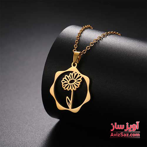 گردنبند گل دیزی کد 101707