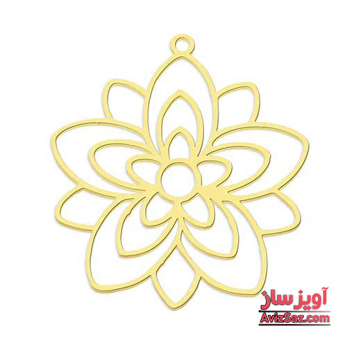 گردنبند گل کد 101711