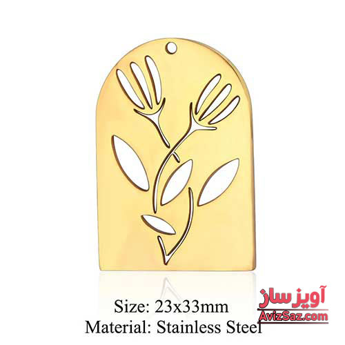 گردنبند گل لاله کد 101725