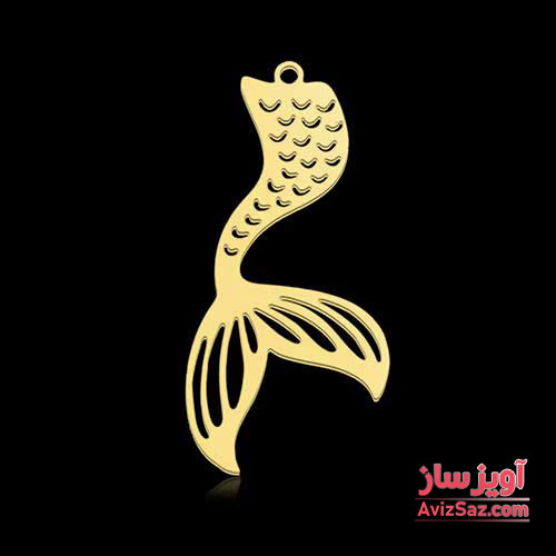 گردنبند دم ماهی کد 101769