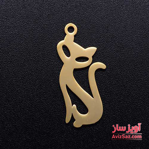 گردنبند گربه فانتزی کد 101786