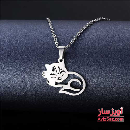 گردنبند گربه فانتزی کد 101788