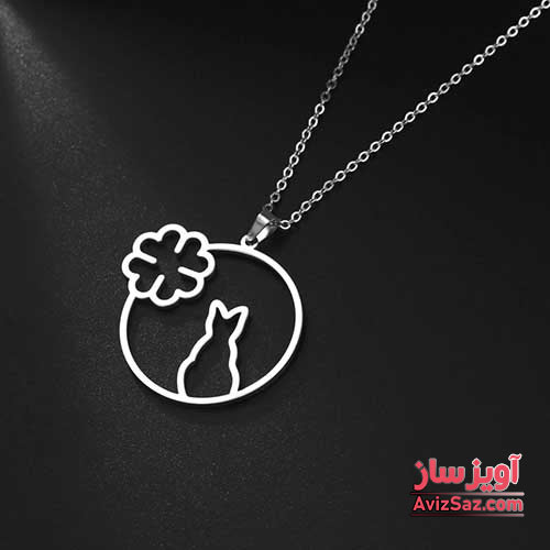 گردنبند گربه فانتزی کد 101790