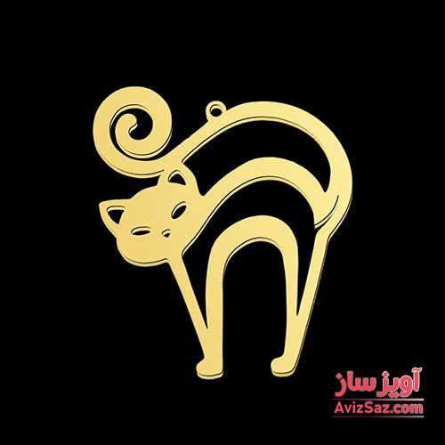 گردنبند گربه فانتزی کد 101793