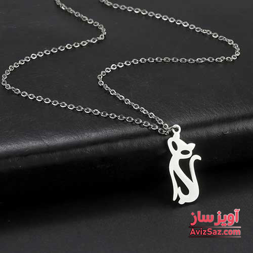 گردنبند گربه فانتزی کد 101797
