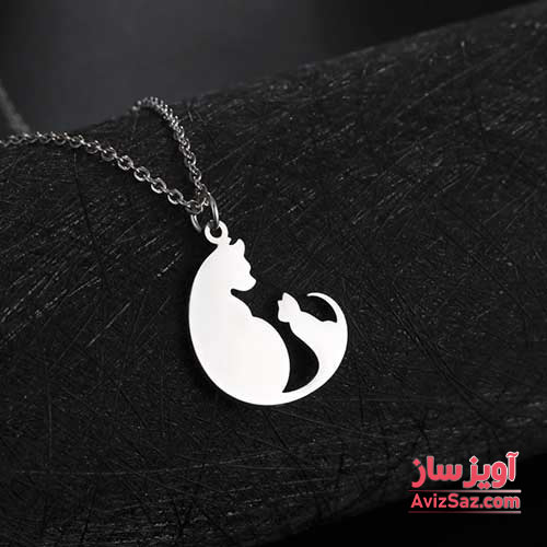 گردنبند گربه فانتزی کد 101798