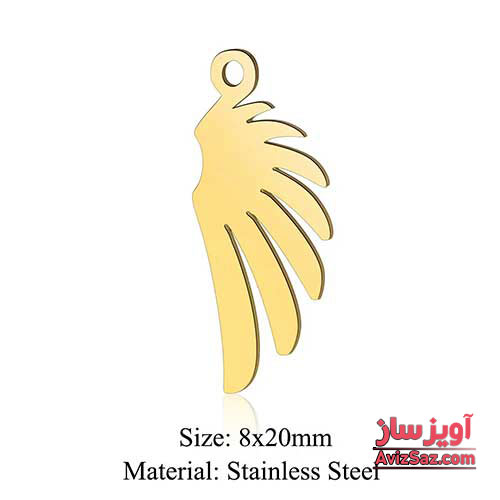 گردنبند بال پرنده کد 101828