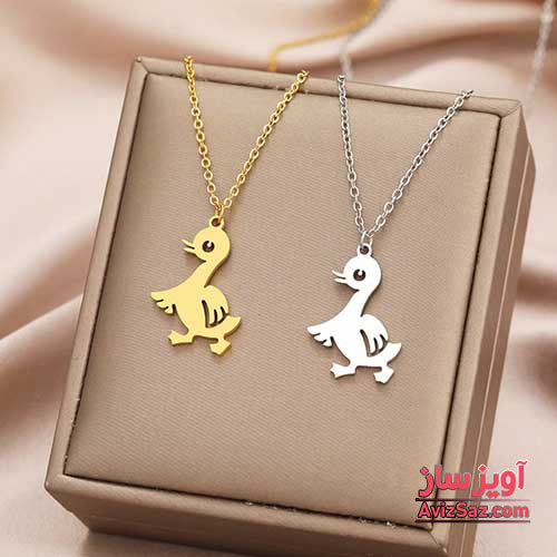 گردنبند اردک کد 101875