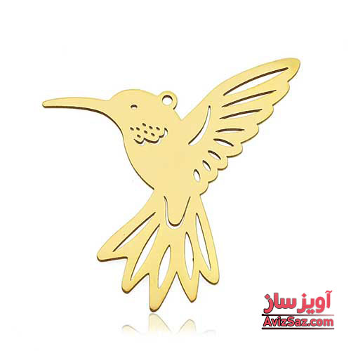 گردنبند پرنده مرغ مگس خوار کد 101884