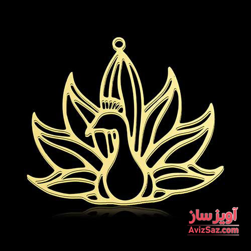 گردنبند طاووس کد 101901