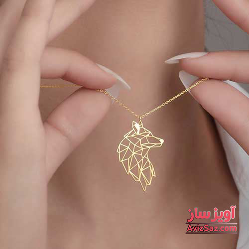 گردنبند گرگ کد 101913