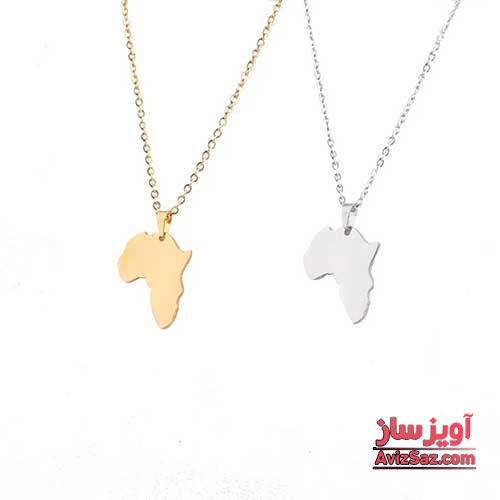 گردنبند قاره آفریقا کد 101926