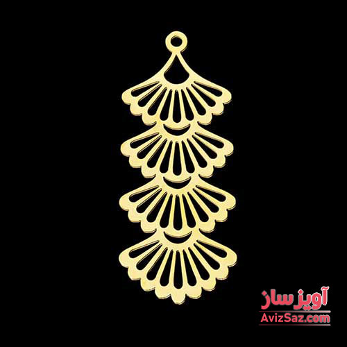 گردنبند جینکوبیلوبا کد 101930