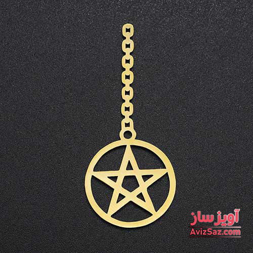 گردنبند ستاره پنج پر کد 101984