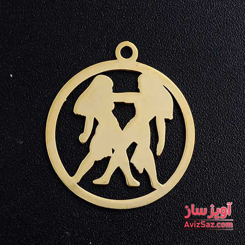 گردنبند نماد زودیاک ماه خرداد کد 101992