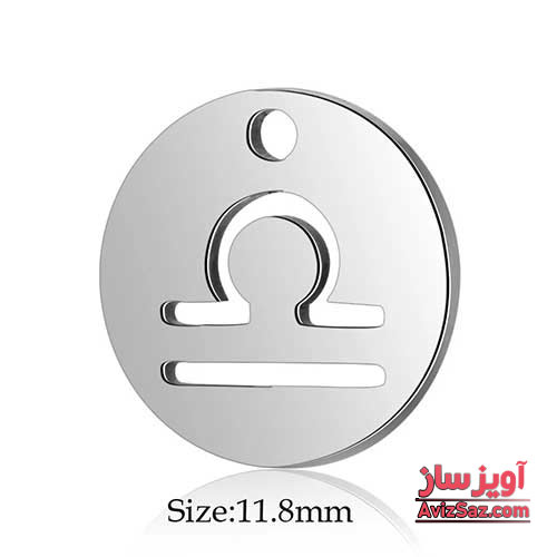 گردنبند نماد زودیاک ماه مهر کد 101995