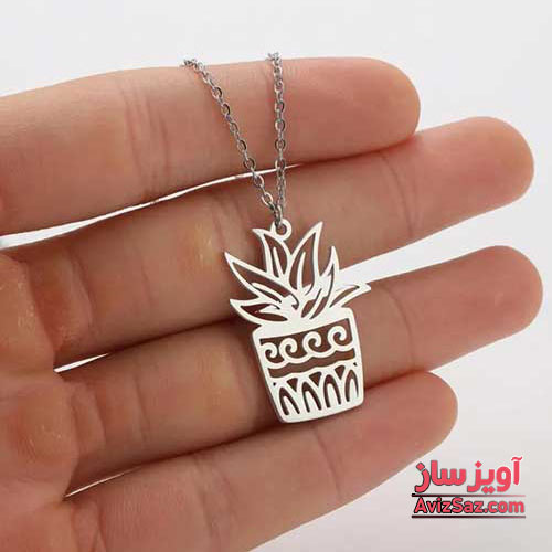 گردنبند گل گلدون کد 102150