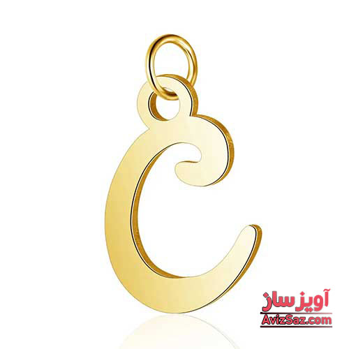گردنبند حرف انگلیسی C کد 102209