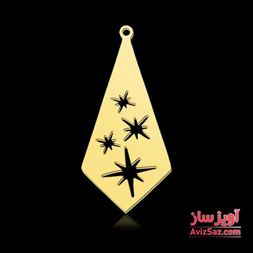 گردنبند هندسی کد 102463