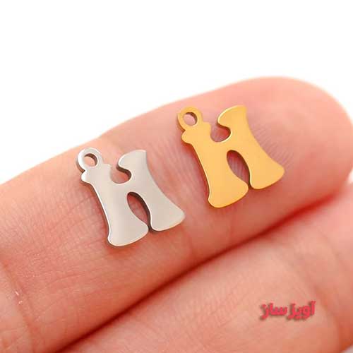 گردنبند حرف انگلیسی H کد 102702