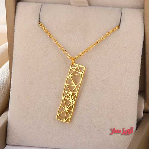 گردنبند حرف انگلیسی I کد 102728