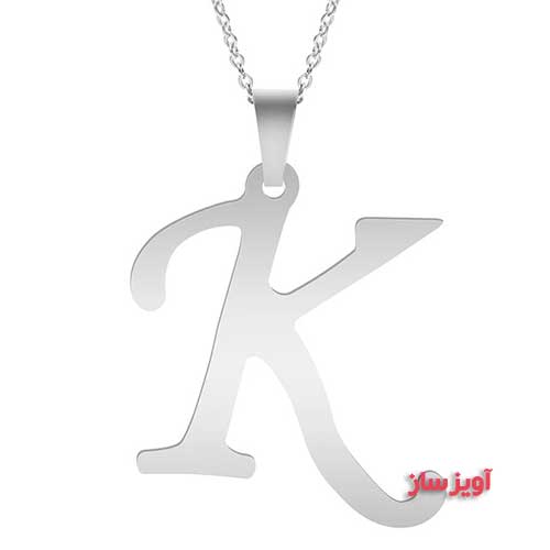 گردنبند حرف انگلیسی K کد 102782