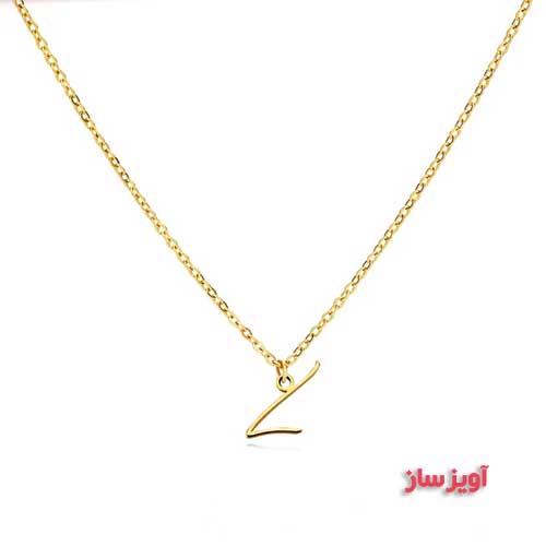 گردنبند حرف انگلیسی L کد 102804