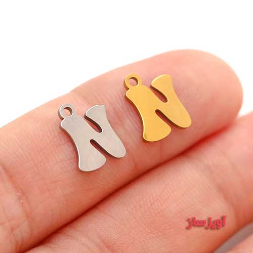 گردنبند حرف انگلیسی N کد 102866