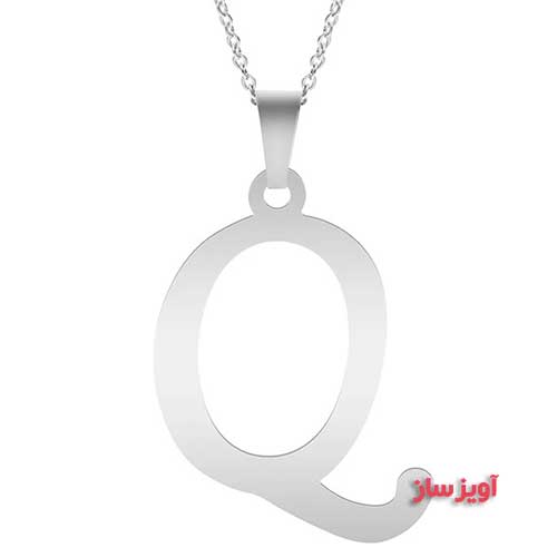 گردنبند حرف انگلیسی Q کد 102952