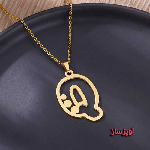 گردنبند حرف انگلیسی Q طرح فانتزی کد 102953