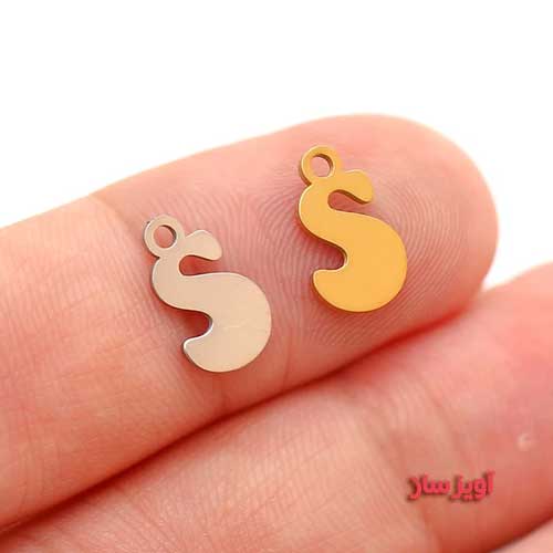 گردنبند حرف انگلیسی S کد 103020